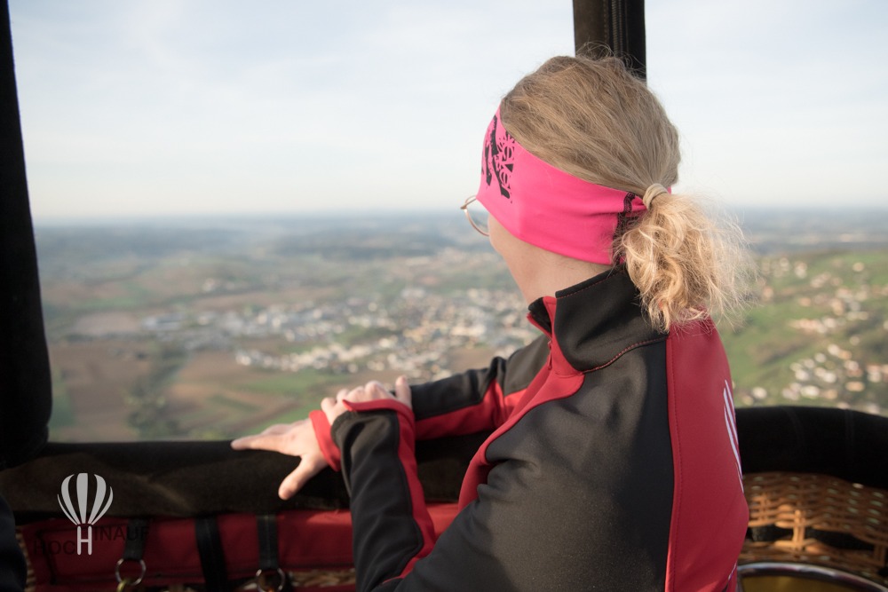 blick aus dem ballon