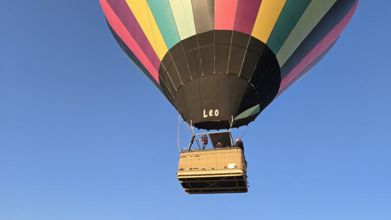 Ballonfahrt in der Nähe über dem 'Burgenland- Oberwart - Bad Tatzmannsdorf